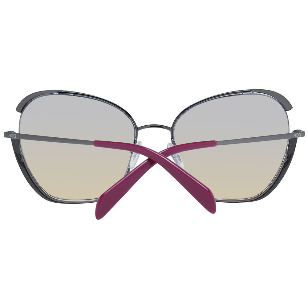 Emilio Pucci Gray Women Sunglass