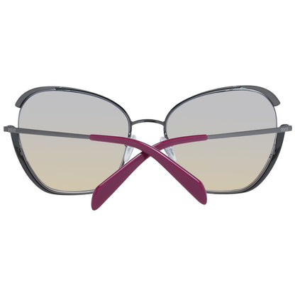 Emilio Pucci Gray Women Sunglass