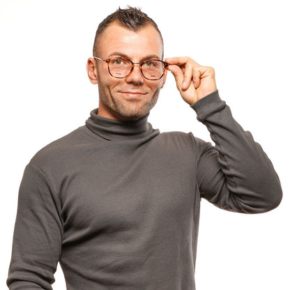 BMW Brown Men Glasses Frame