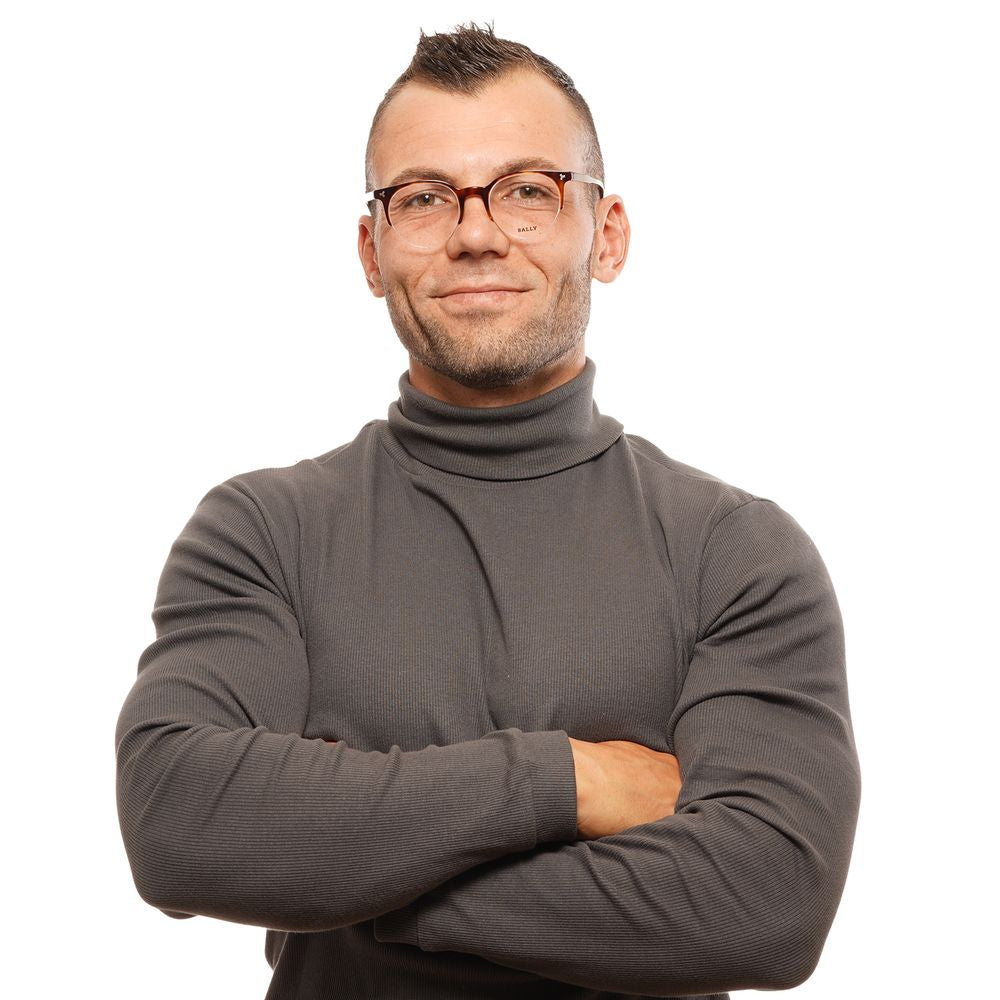 Bally Brown Unisex Glasses Frame