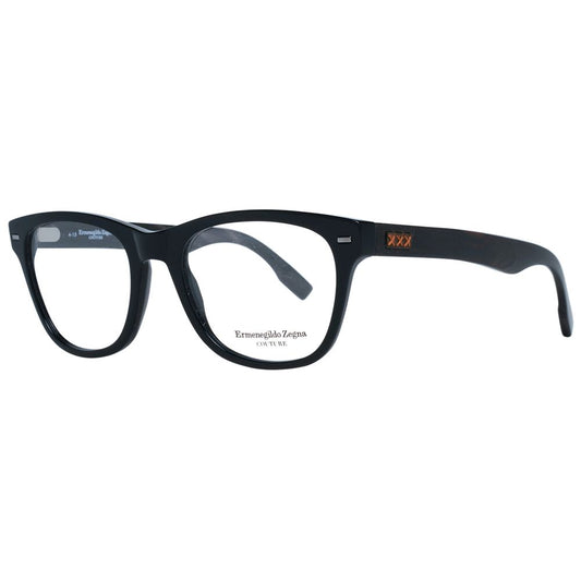 Ermenegildo Zegna Black Men Glasses Frame