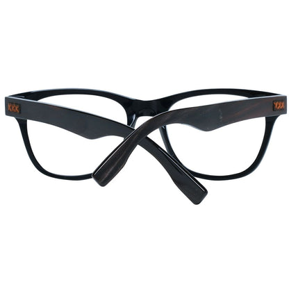 Ermenegildo Zegna Black Men Glasses Frame