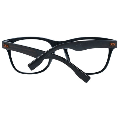 Ermenegildo Zegna Black Men Glasses Frame