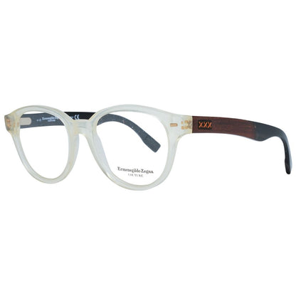 Ermenegildo Zegna Transparent Men Glasses Frame