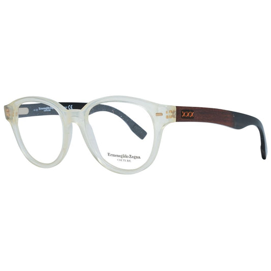 Ermenegildo Zegna Transparent Men Glasses Frame