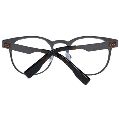 Ermenegildo Zegna Gray Men Glasses Frame