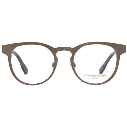 Ermenegildo Zegna Bronze Men Glasses Frame