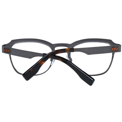 Ermenegildo Zegna Gray Men Glasses Frame