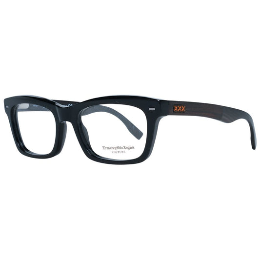 Ermenegildo Zegna Black Men Glasses Frame