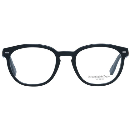 Ermenegildo Zegna Black Men Glasses Frame