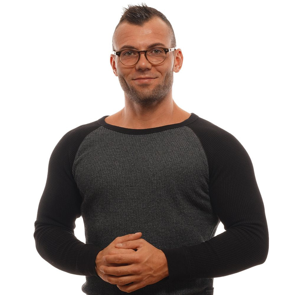 Ermenegildo Zegna Brown Men Glasses Frame