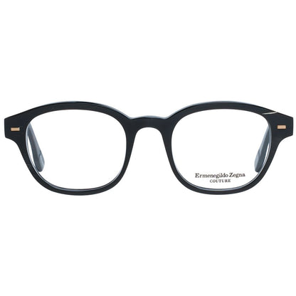 Ermenegildo Zegna Black Men Glasses Frame