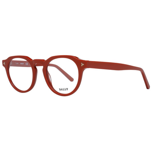 Bally Orange Men Glasses Frame