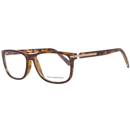 Ermenegildo Zegna Brown Men Glasses Frame