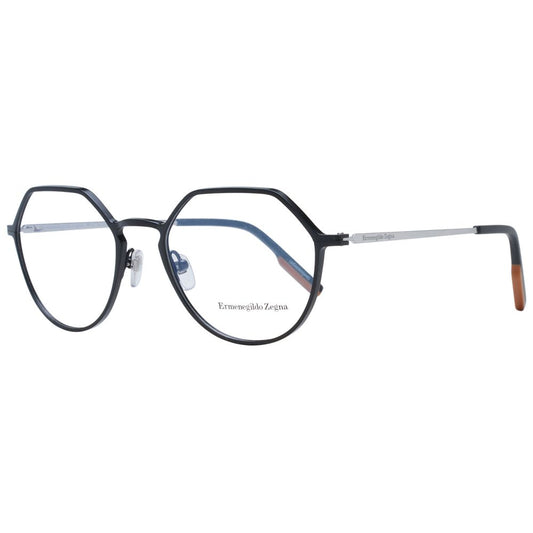 Ermenegildo Zegna Black Men Glasses Frame
