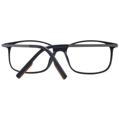 Ermenegildo Zegna Black Men Glasses Frame