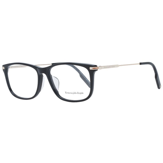 Ermenegildo Zegna Black Men Glasses Frame