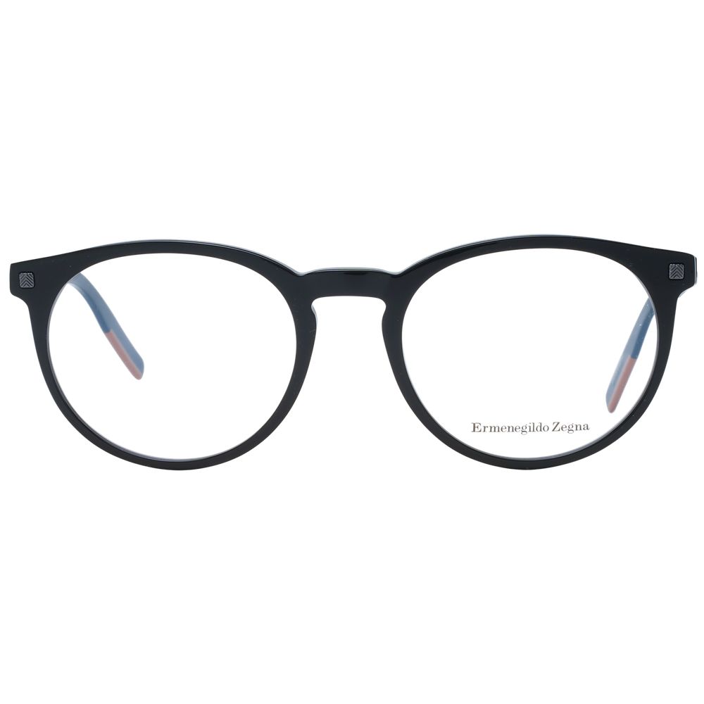 Ermenegildo Zegna Black Men Glasses Frame