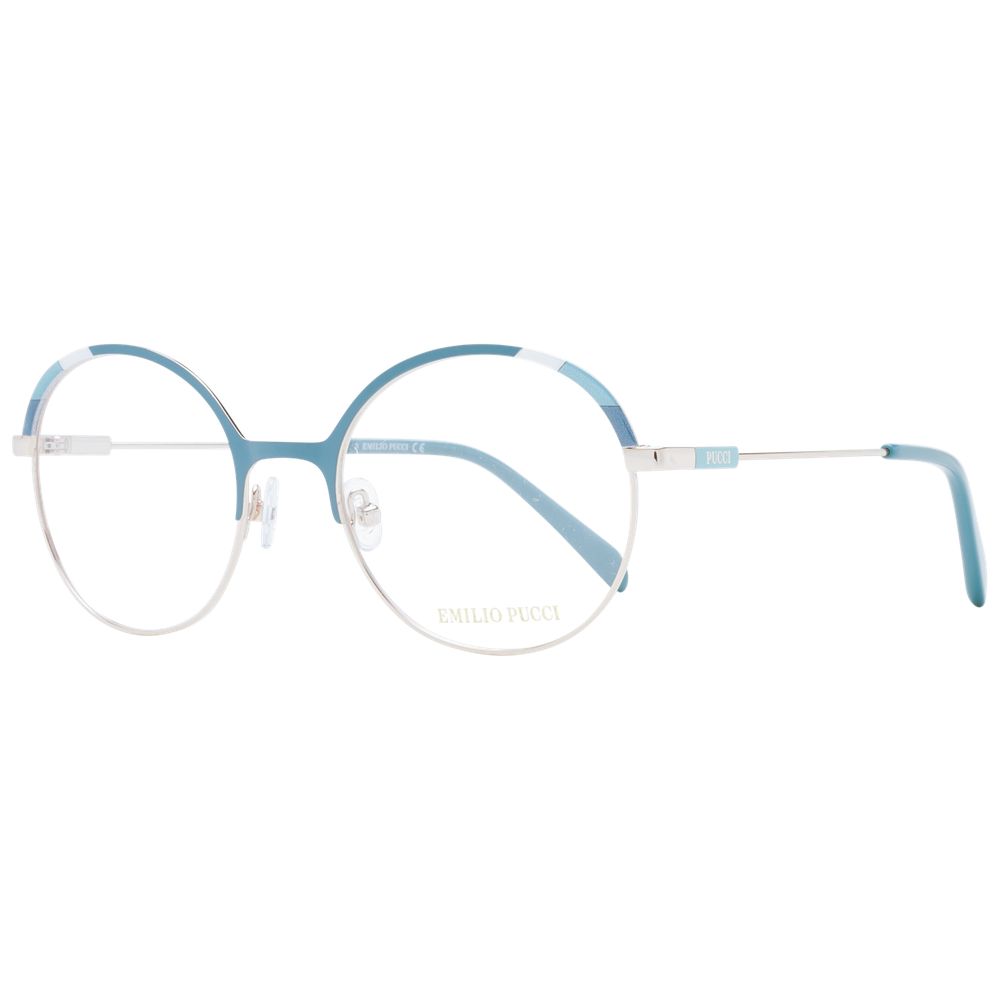 Emilio Pucci Turquoise Women Glasses Frame
