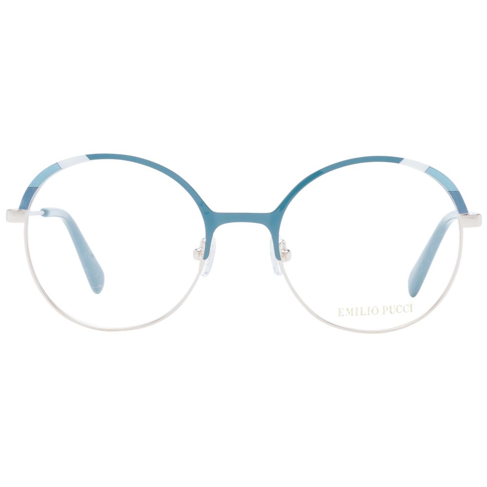 Emilio Pucci Turquoise Women Glasses Frame