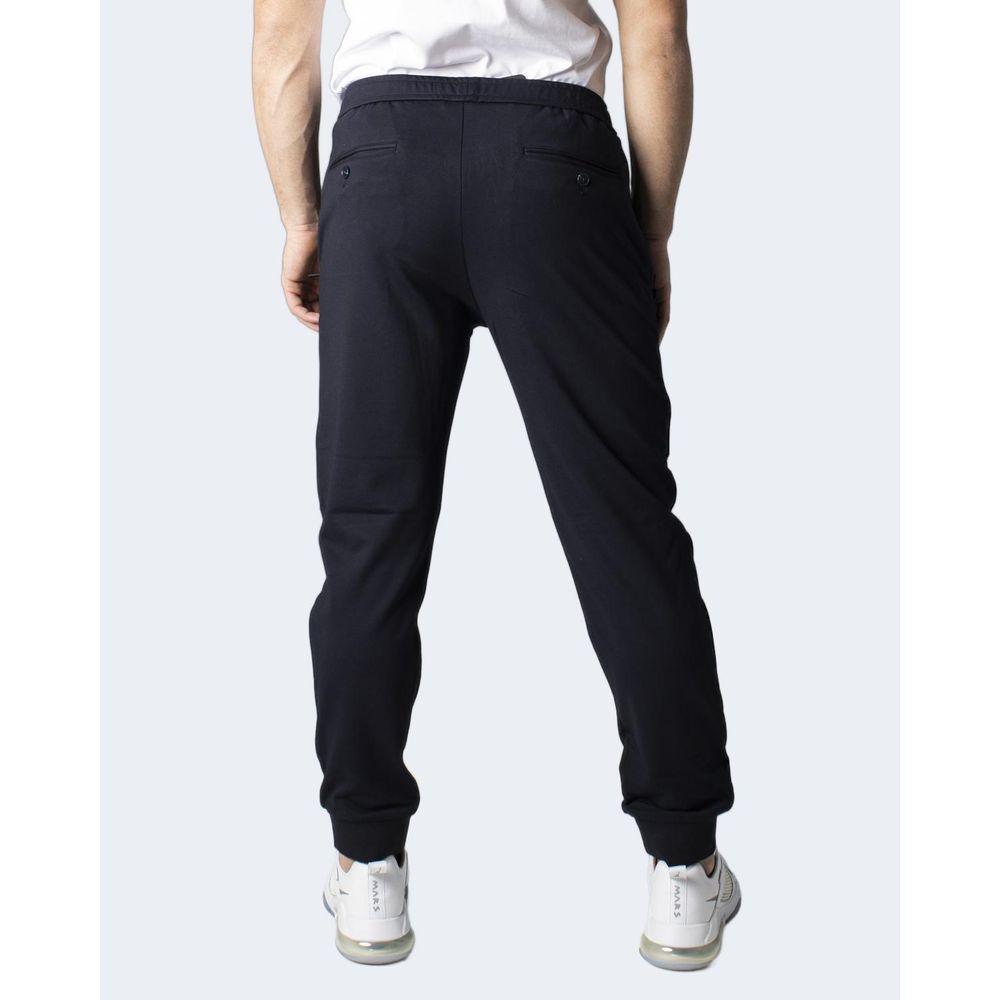 Armani Exchange Blue Viscose Skinny Pant