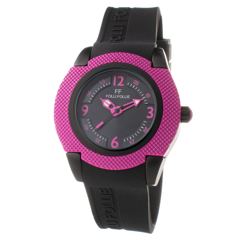 Folli Follie Black Synthetic Watch