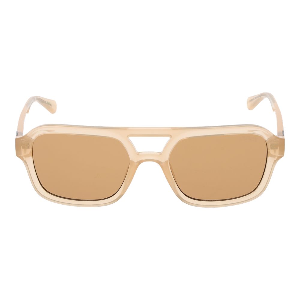Guess Beige Unisex Sunglass