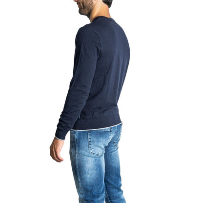 Armani Exchange Blue Cotton Sportswear