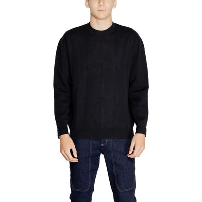 Armani Exchange Black Cotton Sportswear