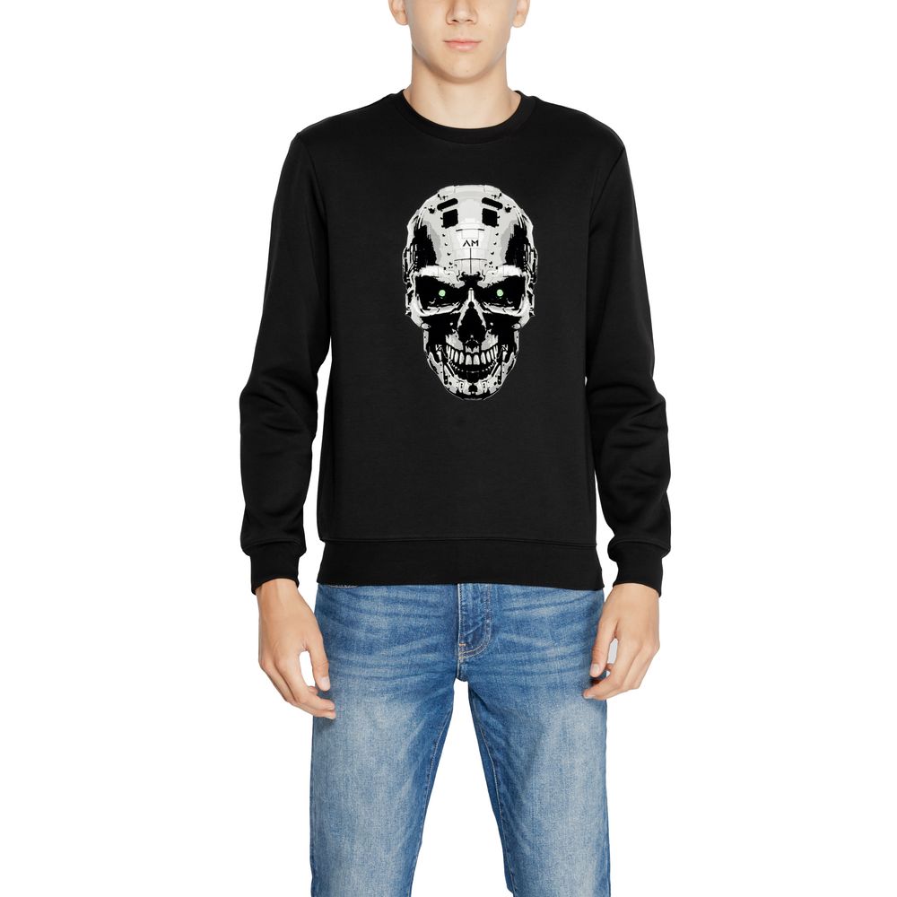 Antony Morato Black Cotton Sweatshirt