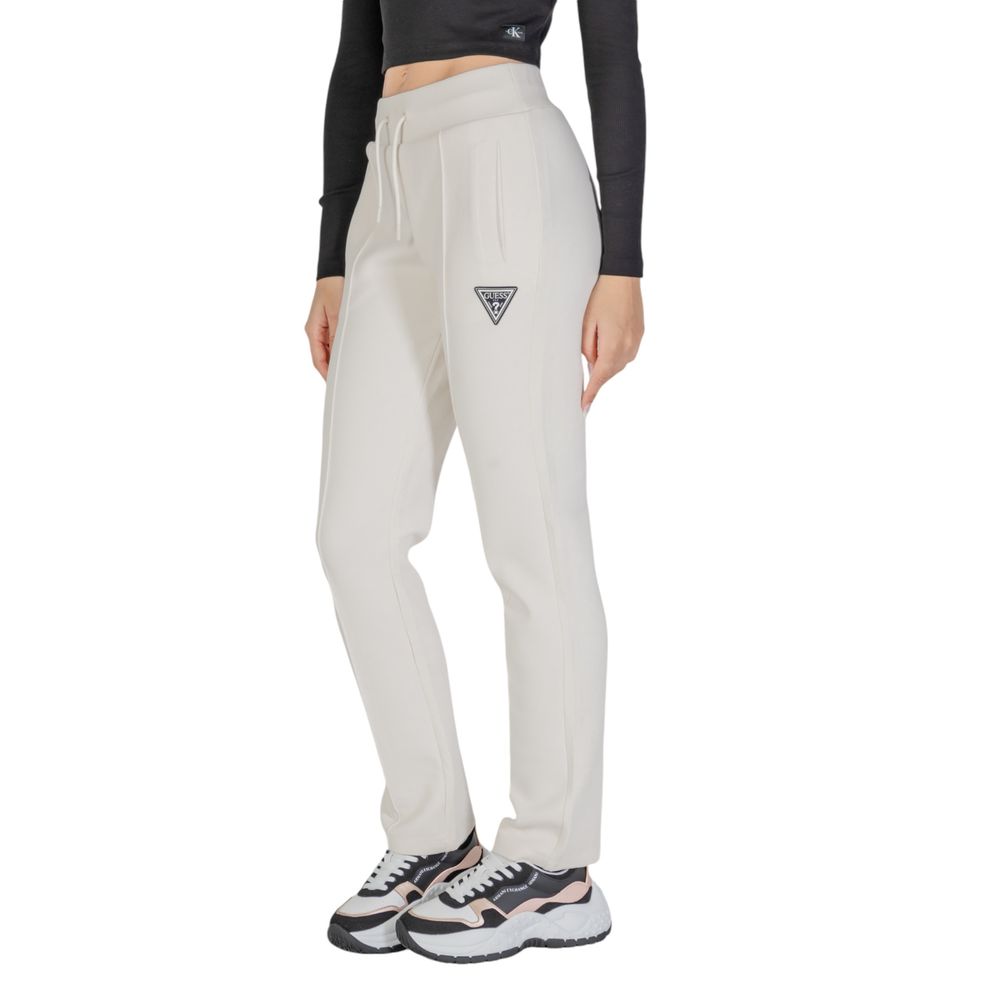 Guess Active Cream Cotton Joggers Workout Pant