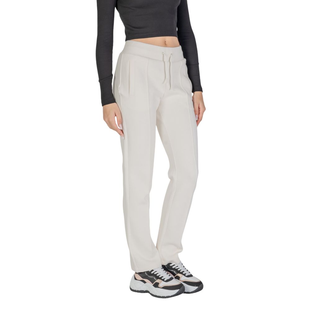 Guess Active Cream Cotton Joggers Workout Pant