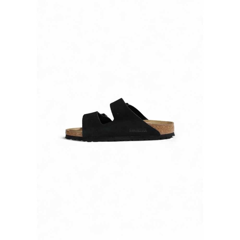 Birkenstock Black Suede Leather Sandal
