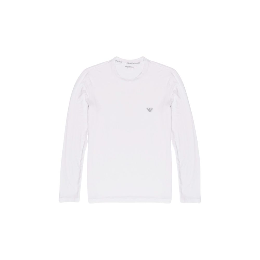 Emporio Armani Underwear White Modal Long Sleeve