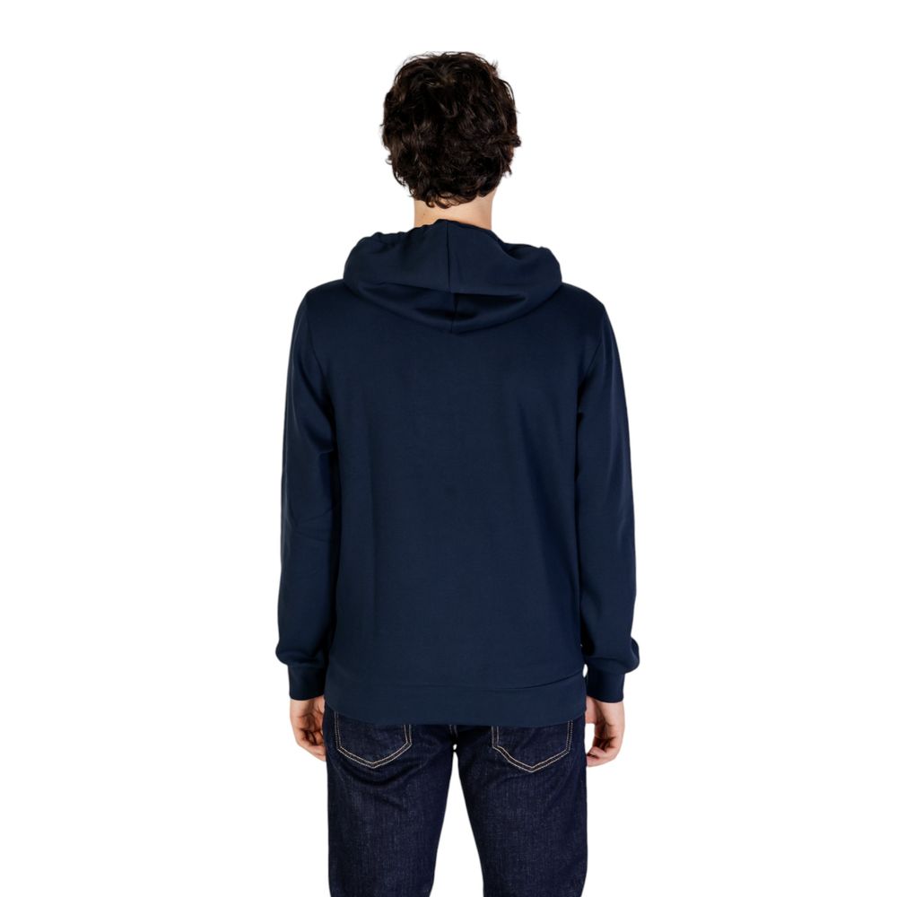 Emporio Armani Underwear Blue Polyester Hoody