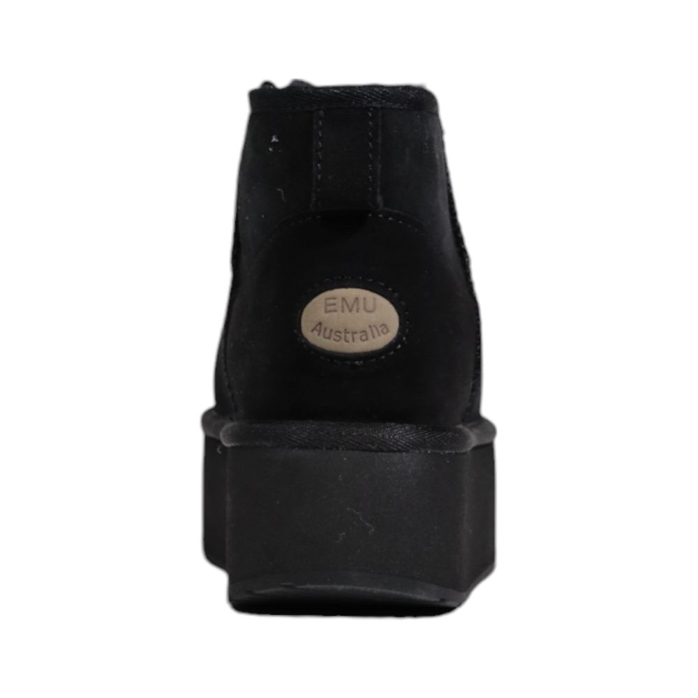 EMU Australia Black Leather Ankle
