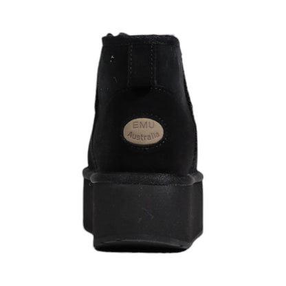 EMU Australia Black Leather Ankle