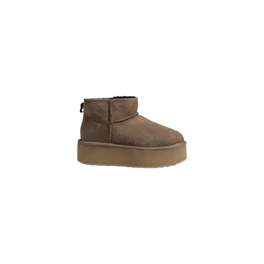 EMU Australia Beige Leather Ankle