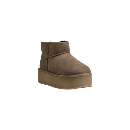 EMU Australia Beige Leather Ankle