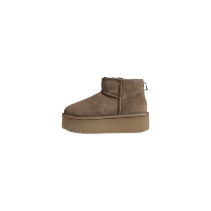 EMU Australia Beige Leather Ankle
