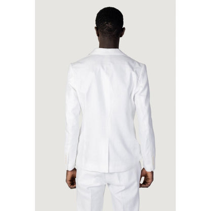 Antony Morato White Linen Blazer