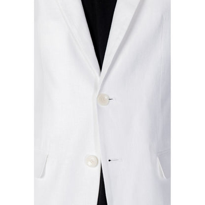 Antony Morato White Linen Blazer