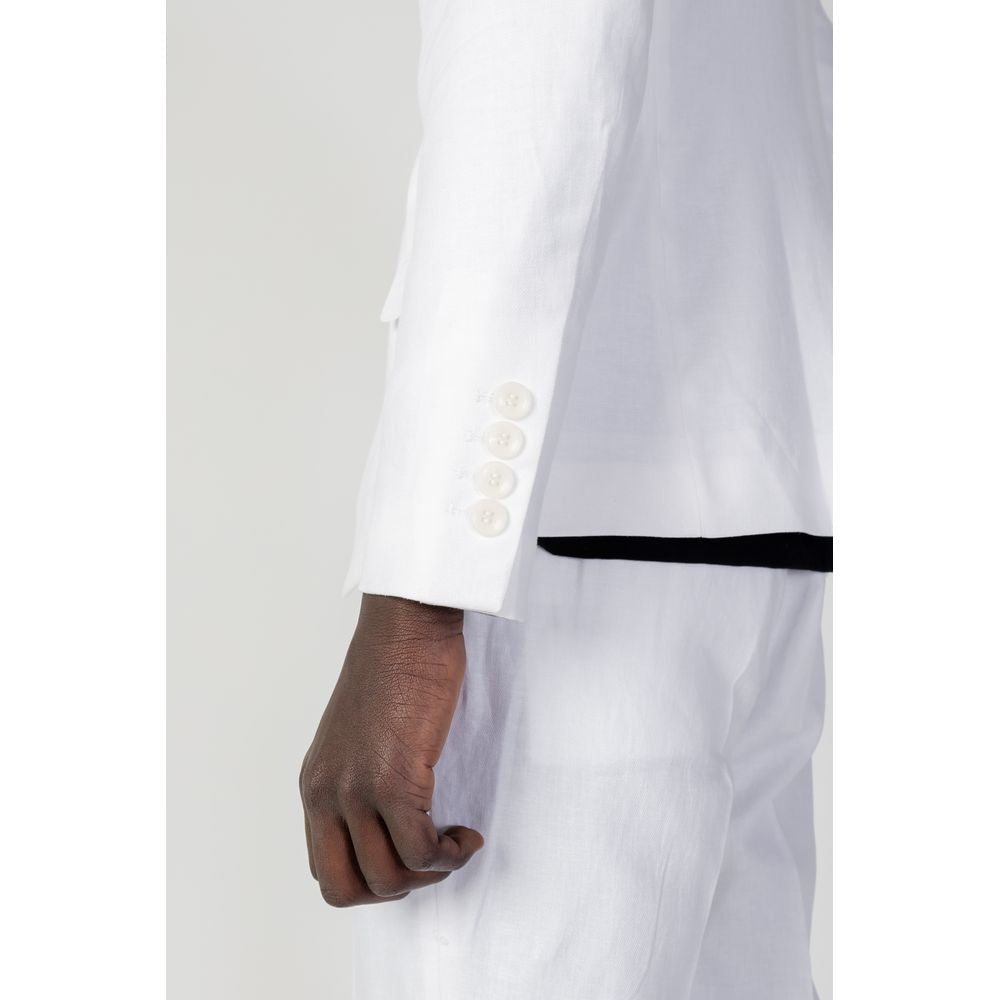 Antony Morato White Linen Blazer