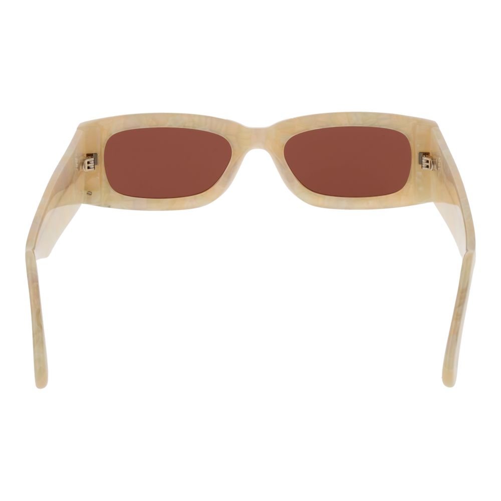 GCDS Cream Unisex Sunglass