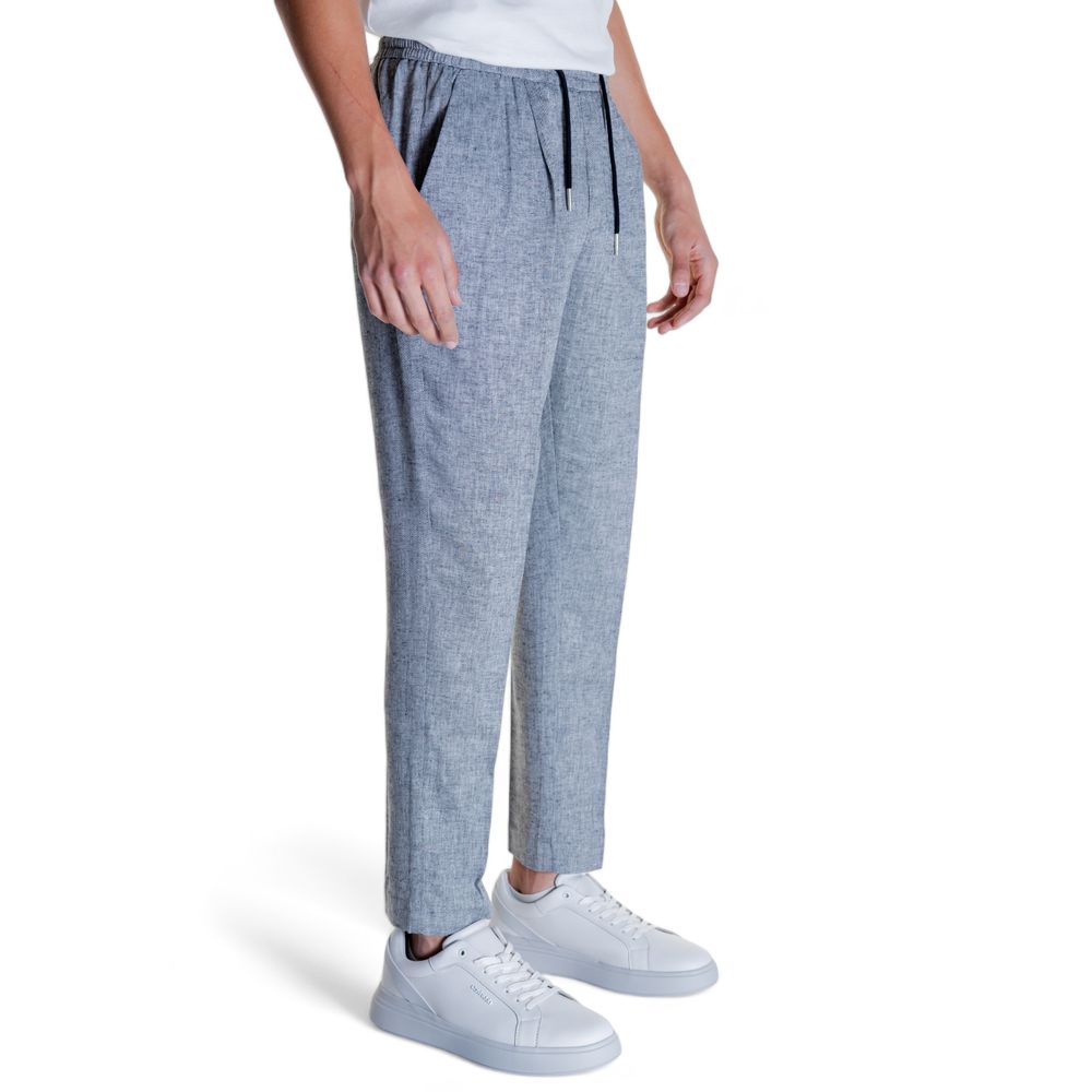 Antony Morato Black Linen Pant