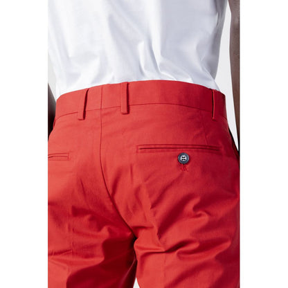 Antony Morato Red Cotton Pant