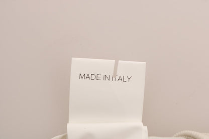 Ermanno Scervino Beige Slim Jeans Corduroy Skinny Pants