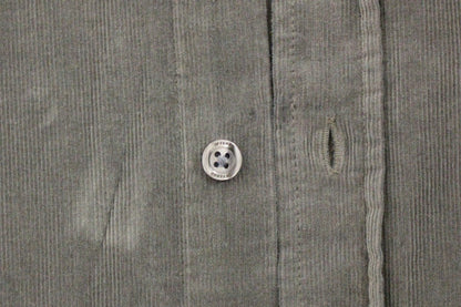 GF Ferre Green Button Front Cotton Casual Shirt