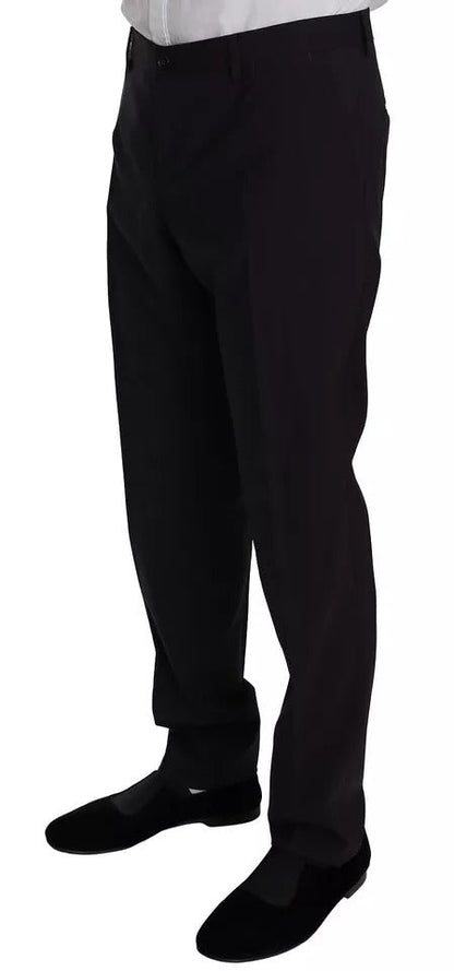 Dolce & Gabbana Purple MARTINI Wool Stretch 2 Piece Suit