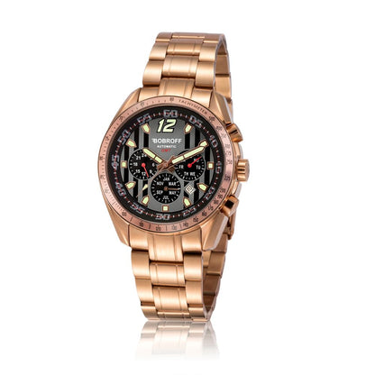 Bobroff Bronze Stainless Steel Watch